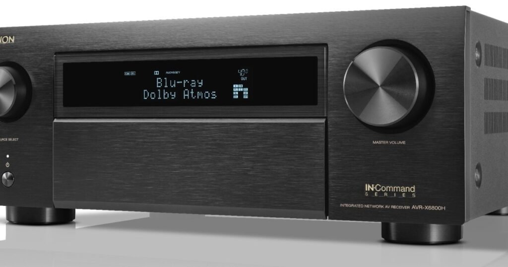 Denon AVR-X6800H: 8K everywhere and Dirac Live compatibility