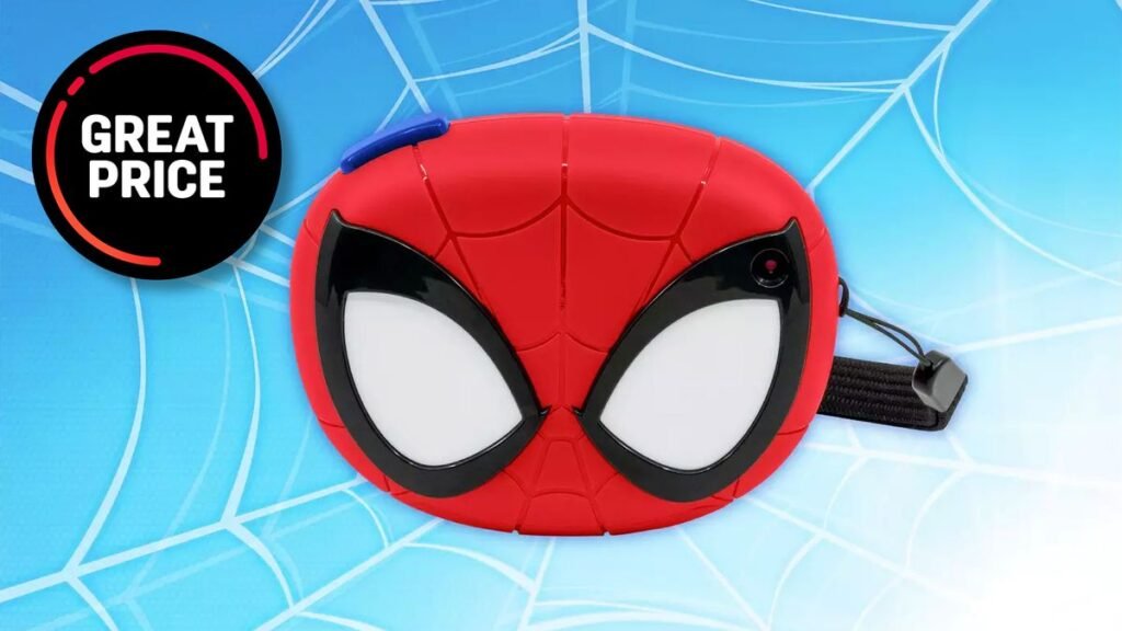 This Spider-Man camera is a great gift for little Marvel fans – now 30% off